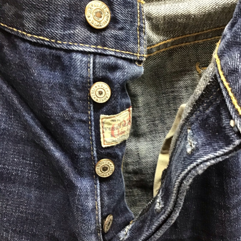 36 x 30 Polo Ralph Lauren button fly slim jeans - Picture 2 of 10